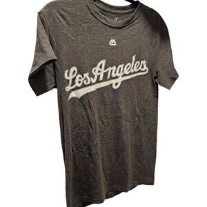 Los Angeles Dodgers Kershaw 22 Grey Shirt